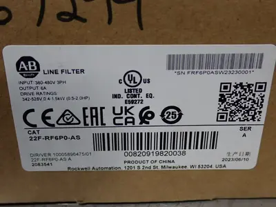 USED ALLEN BRADLEY 22FRF6P0AS