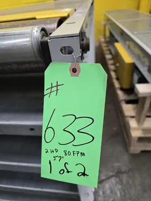 Used HYTROL SLIDER BED BELT CONVEYOR Belt Conveyors Wisconsin US | Packer City Sales #1318500