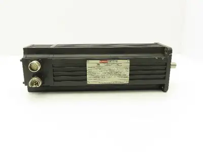 Elwood M444-HYN0-050Y-3C AC Servo Motor 3800RPM 2.76HP 3PH Crushed Connector