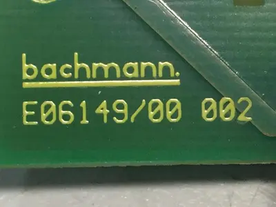 USED BACHMANN ELECTRONIC CA16/P2.5S