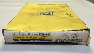 New | in-Stock SQUARE D 8030HOM-241 Input / Output Modules | Surplus Asset Holdings #1206093