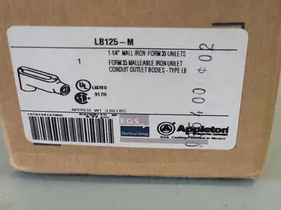 NEW APPLETON LB125-M