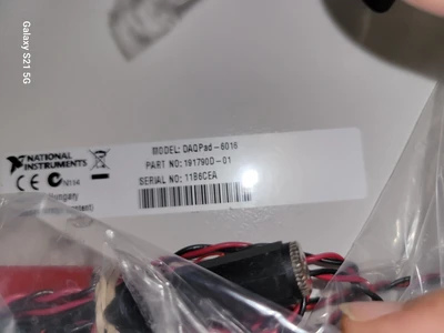 Used National Instruments NI DAQPad-6016 Computer Accessories Arizona US | ASSET CONVERSION SPECIALISTS, INC. #1453139