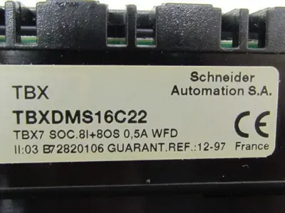 Schneider Square D TBXDMS16C22 TBX7 SOC.8L+8OS 0.5A WFD