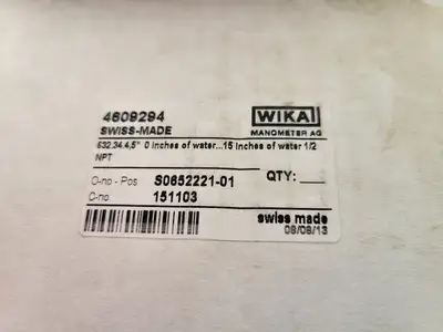 NEW WIKA 632.34