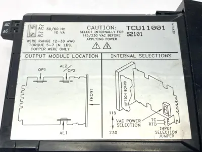 USED RED LION CONTROLS TCU11001