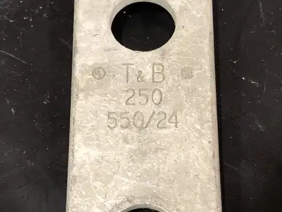 250 MCM Two Hole Compression Lug