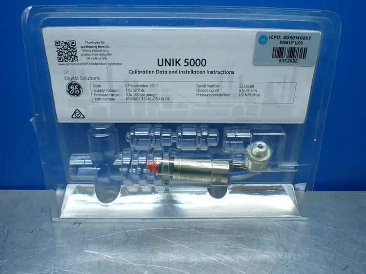 New | in-Stock GE PTX5002TDA1CBH0PR Pressure Transmitters Ohio US | HGR 24 #755726