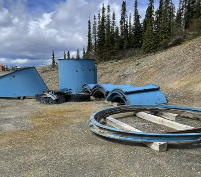 320,000 CFM Underground Mine Fan System w/ WEG 800 hp Motor