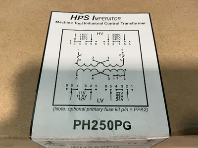 New | in-Stock HAMMOND POWER SOLUTIONS INC. PH250PG Transformers Ohio US | HGR 24 #1478097