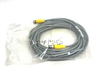 New | in-Stock Turck Eurofast Double Ended Cordset U99-12125 Cable & Wire Michigan US | Maverick Industrial Sales #1390690