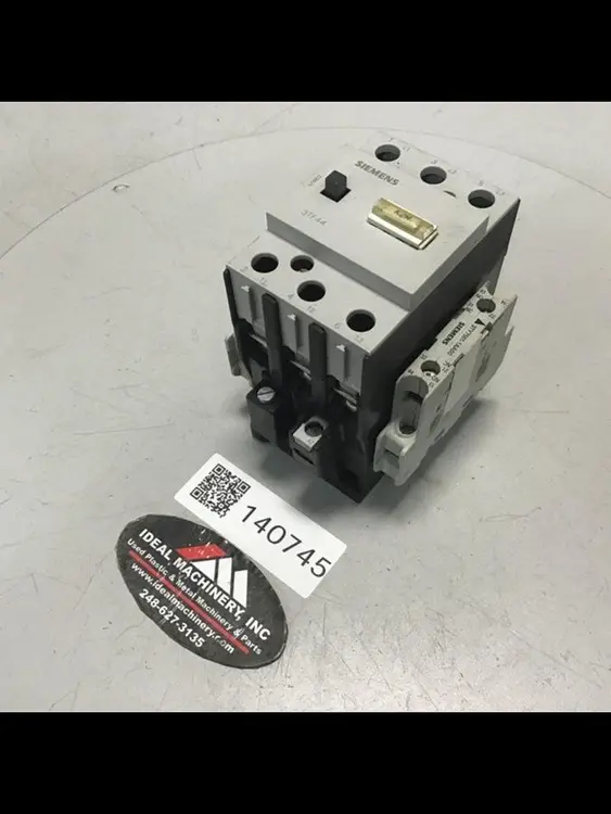 Used SIEMENS 3TF4422-0A PLC Contactors | Ideal Machinery #624658
