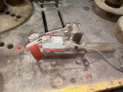 2.125" DIAMETER KRB MODEL #18M ELECTRO MECHANICAL ROTARY REBAR BENDER : YOBRO #25147