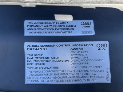 Used 2008 AUDI Q7 SUVs Michigan US | Miedema Asset Management Group #1457283