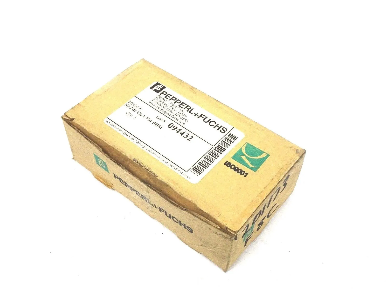 NEW PEPPERL FUCHS NJ 2-D-US-1.750-BHM PROXIMITY SWITCH CYLINDER NJ2DUS1750BHM