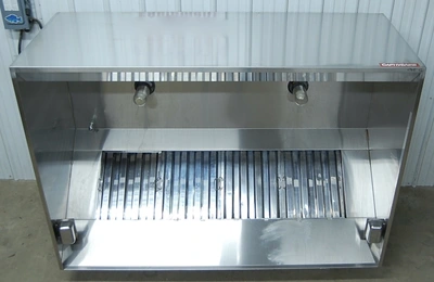 142-0780 Captive Aire 78″ x 54″ Stainless Steel Pizza Oven Exhaust Hood