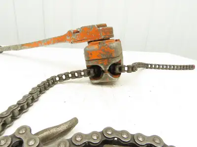Yale AG2 Pull Lift Chain Hoist Come A Long #50 Roller Chain 5' Length to Hook