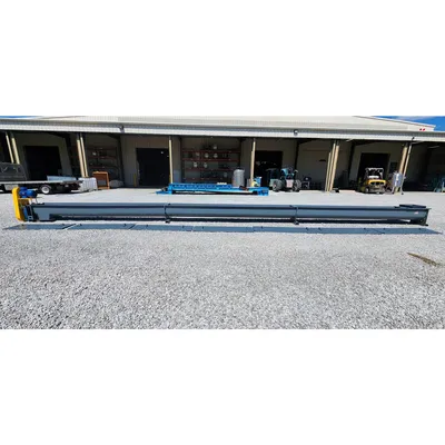 New 12" Dia x 36 ft Long Miteck Carbon Steel Industrial Screw Auger Conveyor