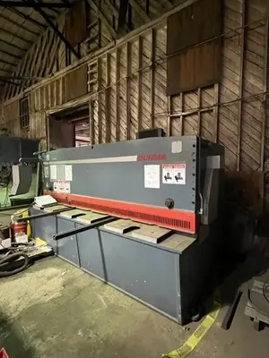 Used 2009 DURMA VS 3006 Power Squaring Shears (Inch) Georgia US | The Equipment Hub #162984