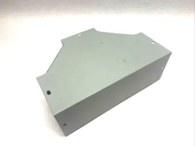 USED NVENT HOFFMAN WIREWAY T-SHAPE 4" X 4"  STEEL GRAY