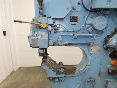 Buffalo 1/2 Mechanical Iron Worker UIW 50 Ton 3 HP 460V Shear Punch Cutter