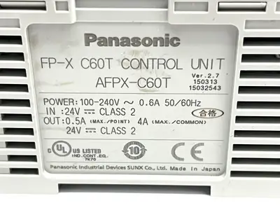 Used PANASONIC AFPX-COM4 Industrial Controls | Maverick Industrial Sales #1108628