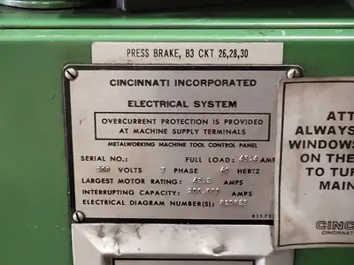 USED 1982 CINCINNATI 90CB X 8