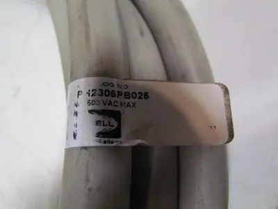 Hubbell PH2306PB025 25' Male/Female Double Ended Cable Assembly 20A 6 Pole 600V