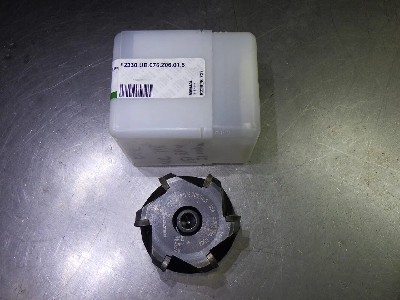 Walter 3" Coolant Thru Facemill 1" Arbor F2330.UB.076.Z06.01.5 (LOC1276B)