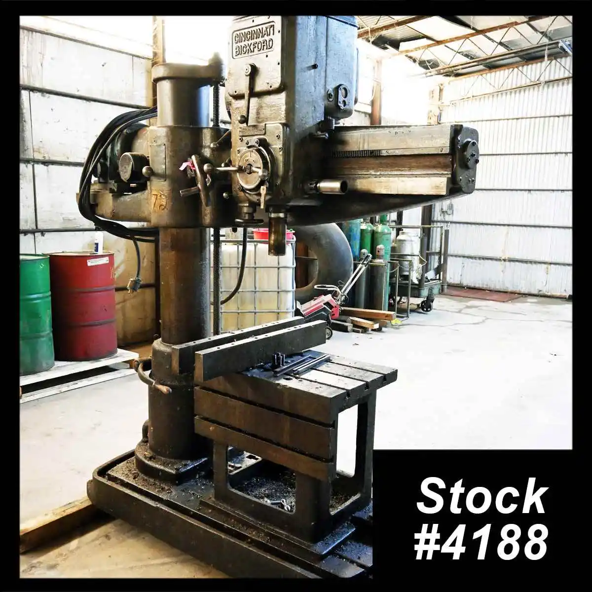 CINCINNATI BICKFORD Super Service Radial Arm Drill