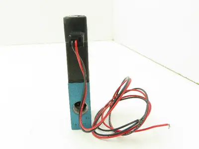 MAC 37A-AB0-HDBB-1MC Pneumatic Solenoid 3/2 Poppet Valve 24VDC 1/4" NPT