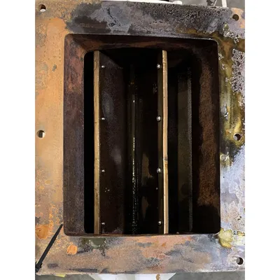 Used 10" Blow Thru Mild Steel  Rotary Airlock Valve