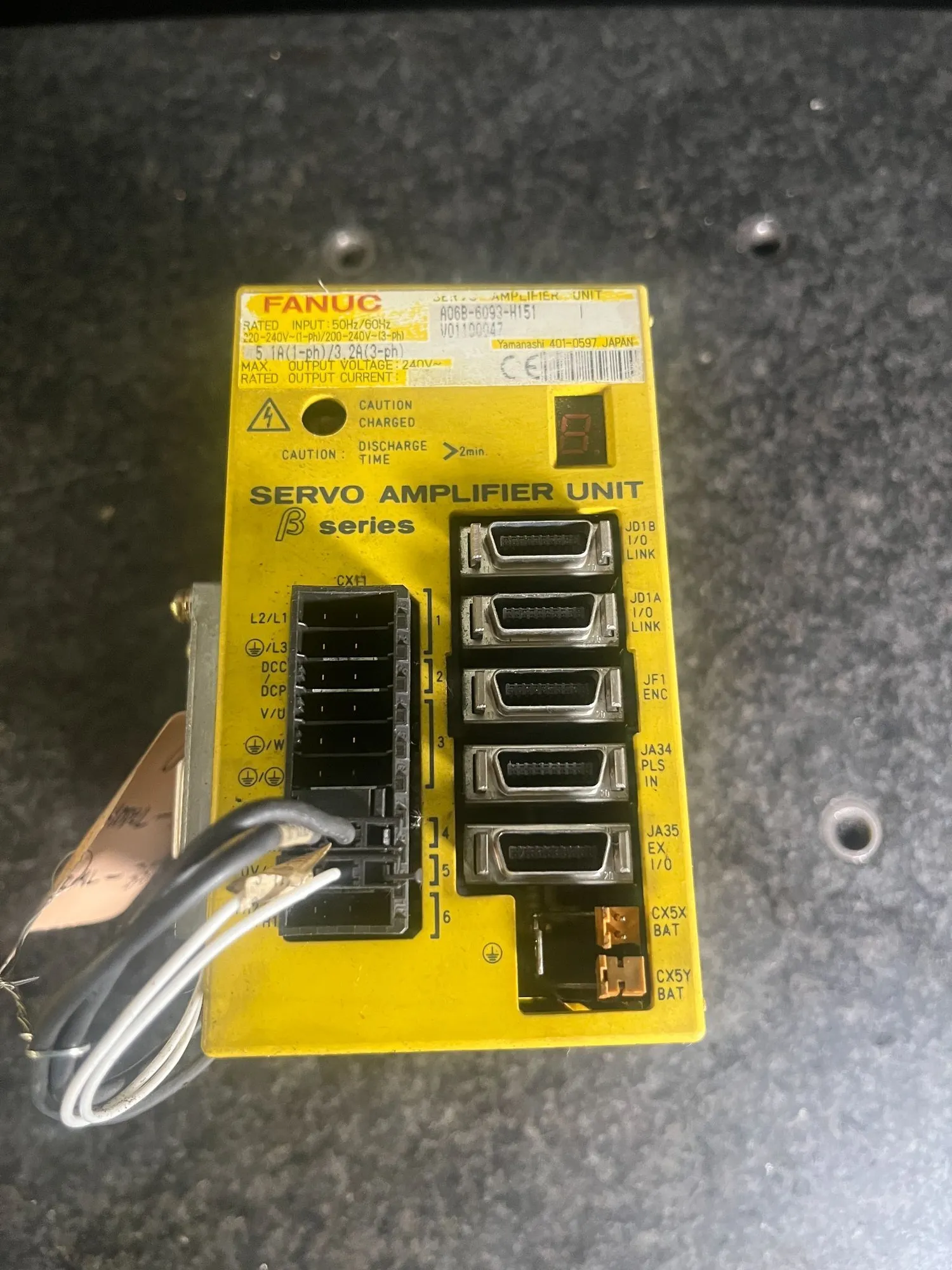 USED FANUC A06B-6093-H151