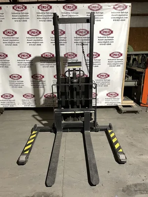 Vestil SL-63-AA Electric Pallet Stacker/Walkie Forklift 2000lbs 12V