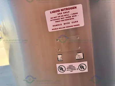 USED CHART MVE 800 SERIES-150  LIQUID NITROGEN CRYOGENIC STORAGE TANK W/ TEC 3000