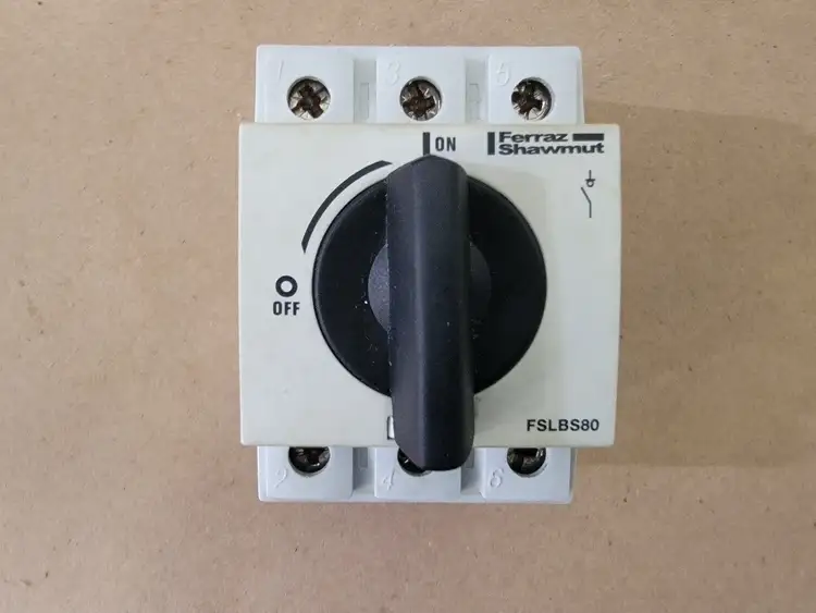Used FERRAZ SHAWMUT FSLBS80 Switchgears British Columbia CA | Lenmark #239397