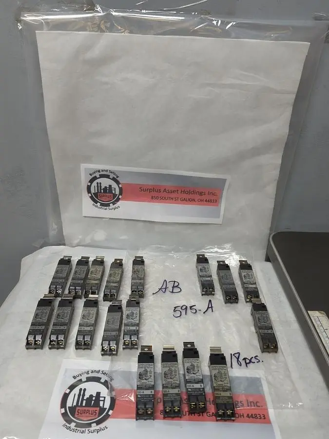 Used ALLEN-BRADLEY 595-A Miscellaneous Equipment (Electrical & Power) | Surplus Asset Holdings #1196906