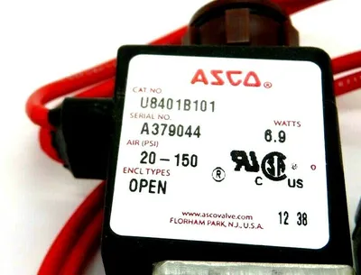 NEW ASCO U8401B101 SOLENOID VALVE 24VDC 20-150 PSI