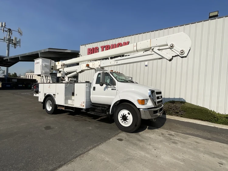 Used 2015 FORD F750 Bucket (boom) trucks California US | Big Truck & Equipment #1412299