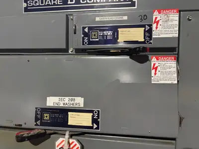 USED SQUARE D 3000A POWER SWITCHBOARD AND PANELBOARD SWITCHES