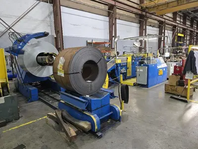60" x . 060" x 40,000 Lbs. Iowa Precision Multi-Blanking Line
