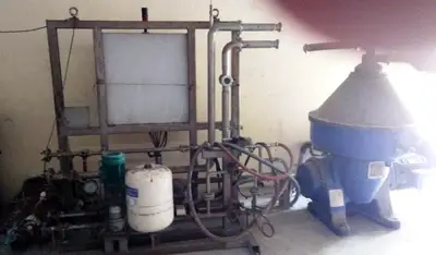 Alfa-Laval VO-10 vegetable oil separator, 316SS.