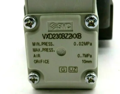 NEW SMC VXD230BZ2KXB PNUEMATIC VALVE