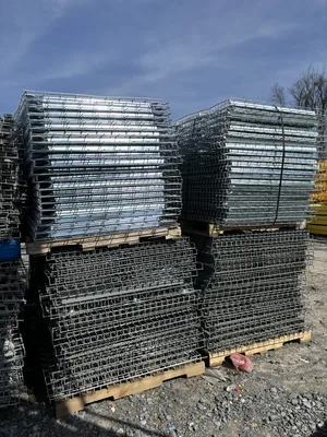 Pallet Rack Wire Deck 48×46″ Waterfall 3 Step Channel Racking