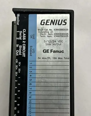 Used GE FANUC IC660BBD025 PLC Input & Output Ohio US | Surplus Asset Holdings #1236350