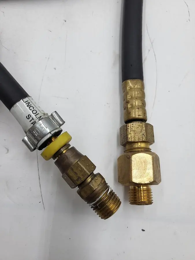 Used LINCOLN ELECTRIC LINCOLN WELDING HOSE THERMOID 1/4" 200 PSI WP 29' LONG Hoses | ND Industrial Surplus #1216933