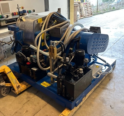 Krettek ProCent P 63 B Pilot horizontal peeler centrifuge, 316L SS.