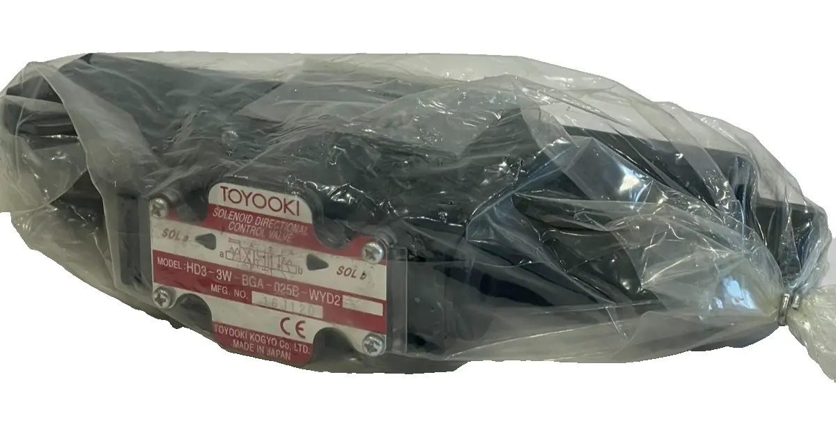 NEW TOYOOKI HD3-3W-BGA-025B-WYD2 SOLENOID VALVE HD33WBGA025BWYD2