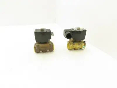 Snap-Tite 2352R-6NB-AJG1 Solenoid Valve 2 Way 150 PSI 3/4 NPT NC 120V Lot of 2