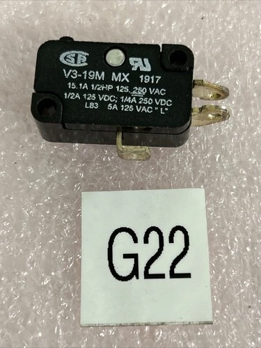 New | in-Stock Micro Switch V3-19M Electronics & Components | J&J Industrial Supply #543205
